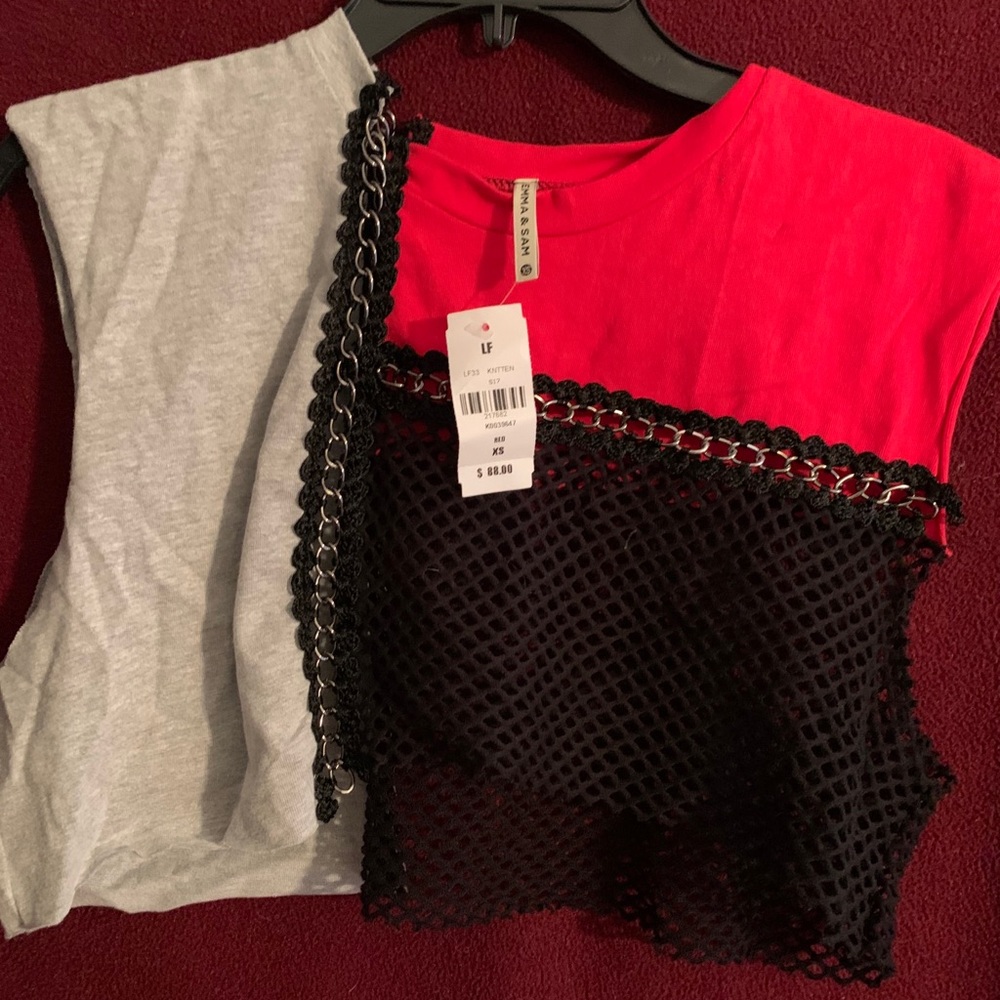 Brand new LF Emma and Sam patterned tank